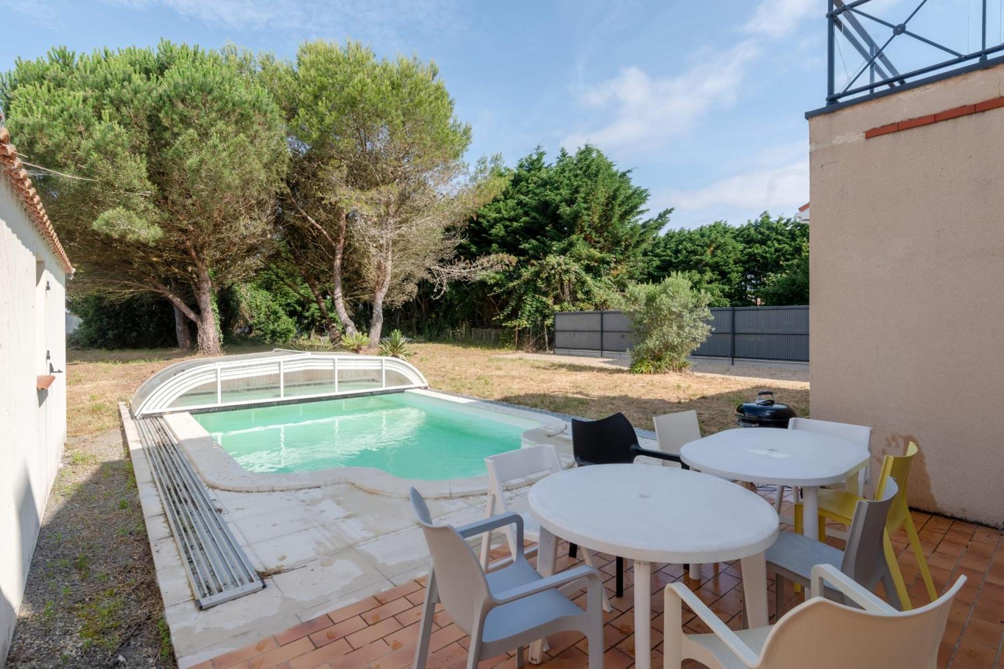 Villa L'Ecorca - Piscine7Prst3 Pornic Exterior foto